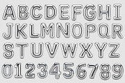 Chrome Alphabet PNG Clipart Pack, an Object Graphic by NataKa (Thumbnail 3 of 6)