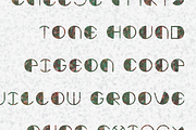 Rooty Voutee Novelty Jazz Font, a Font by Ekloff (Thumbnail 2 of 3)