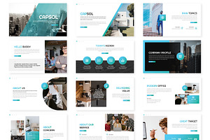 Capsol - Powerpoint Template