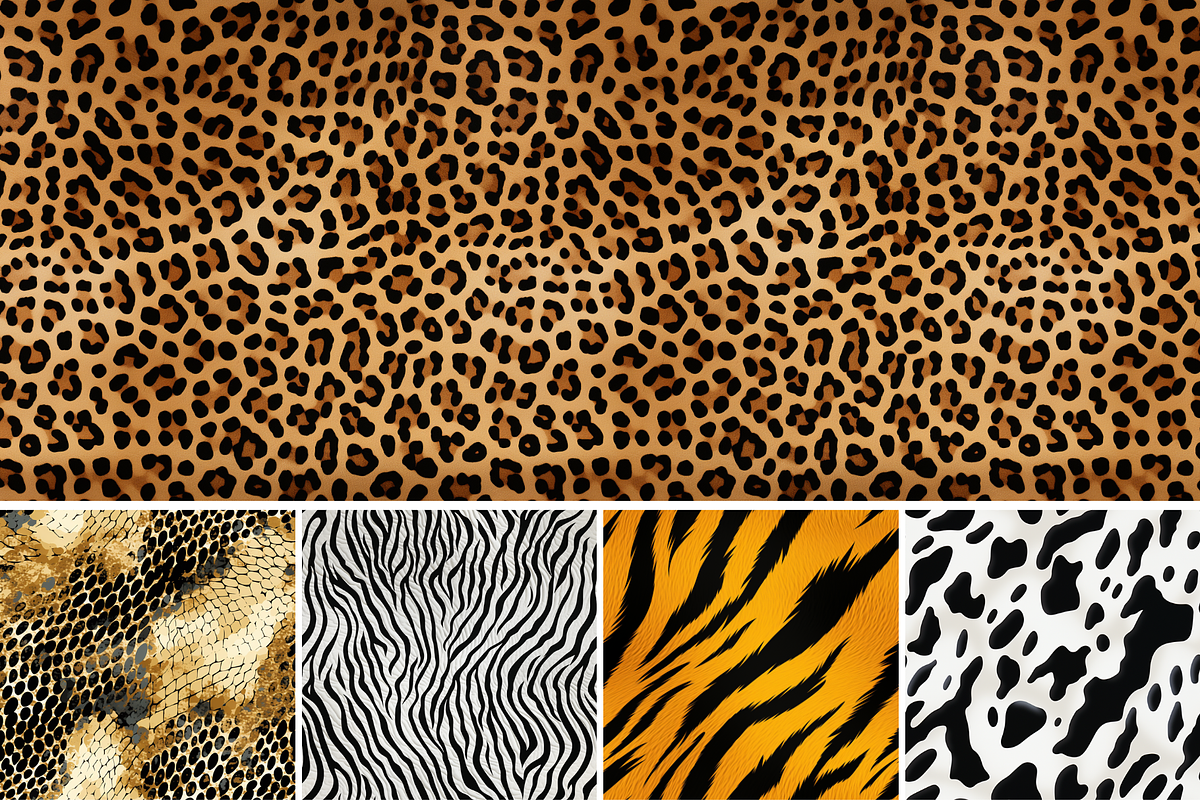Animal Skin Seamless Patterns, a Pattern Graphic by Digidz (Photo 2 of 3)