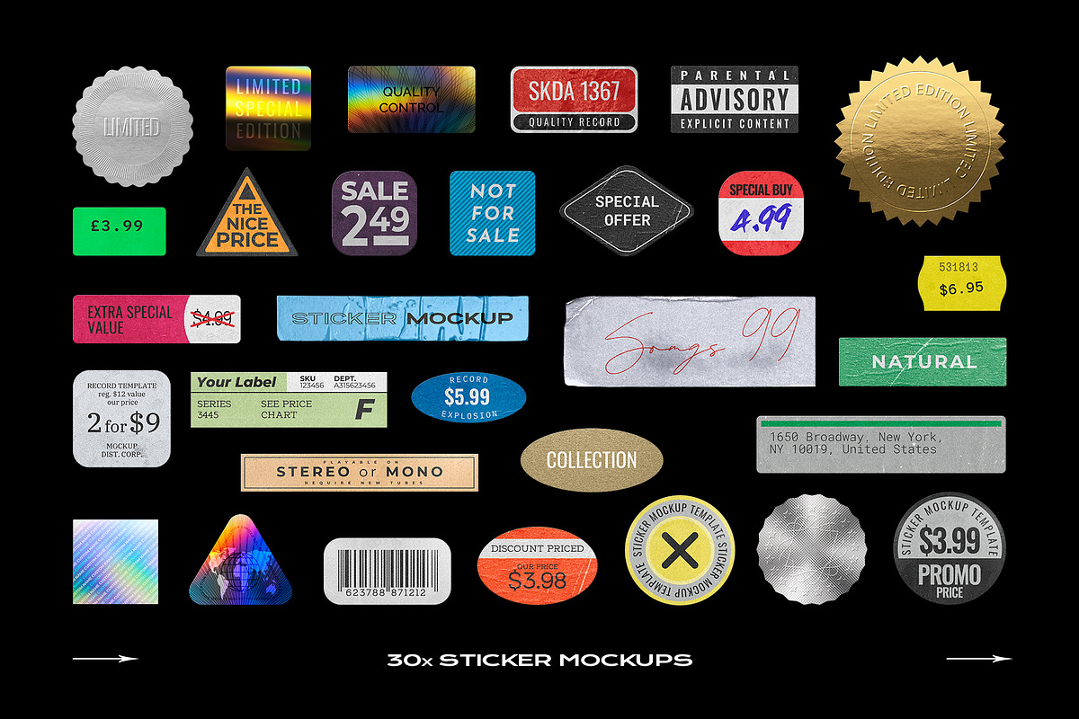 Vinyl Mockup Bundle Template Record, a Product Mockup by PrintPixel (Photo 8 of 56)