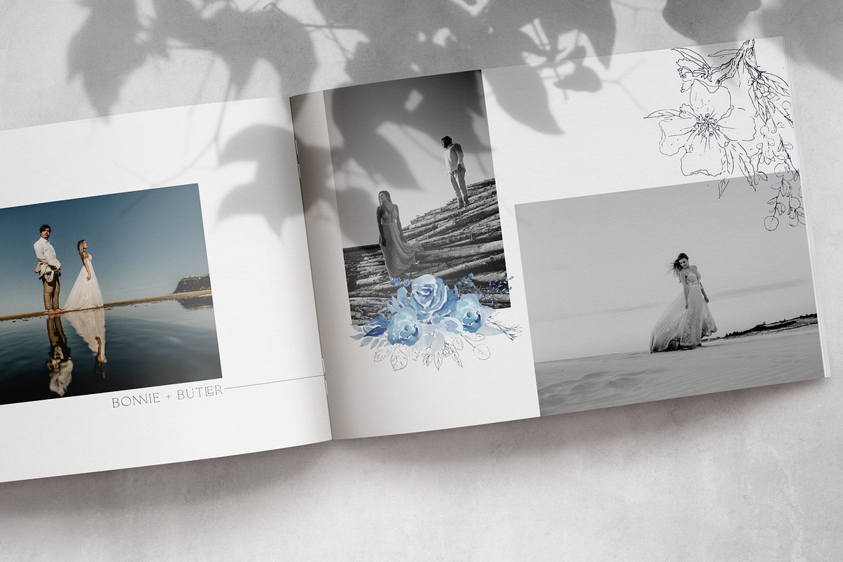 Bonnie Blue - Botanical Clipart, an Illustration by The Autumn Rabbit Ltd (Photo 4 of 9)