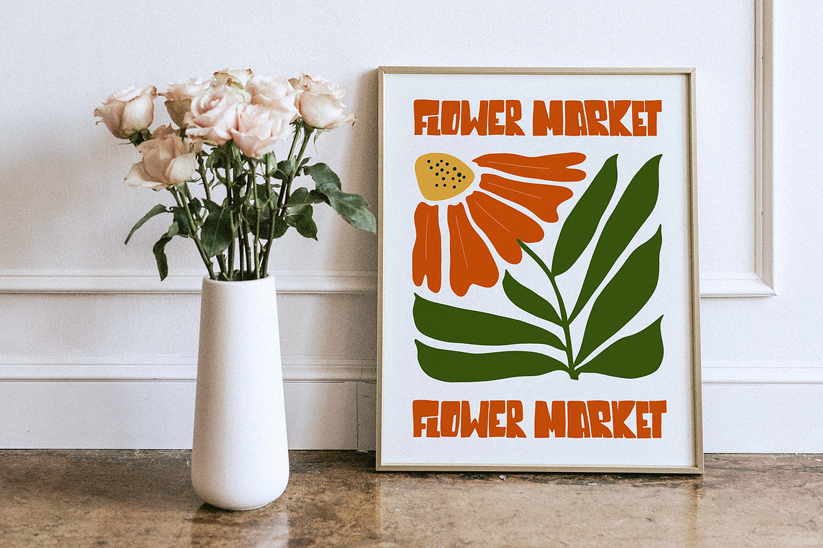 Modern Flora | Wall Art Creator, an Object Graphic by Leleka.Store (Photo 5 of 20)