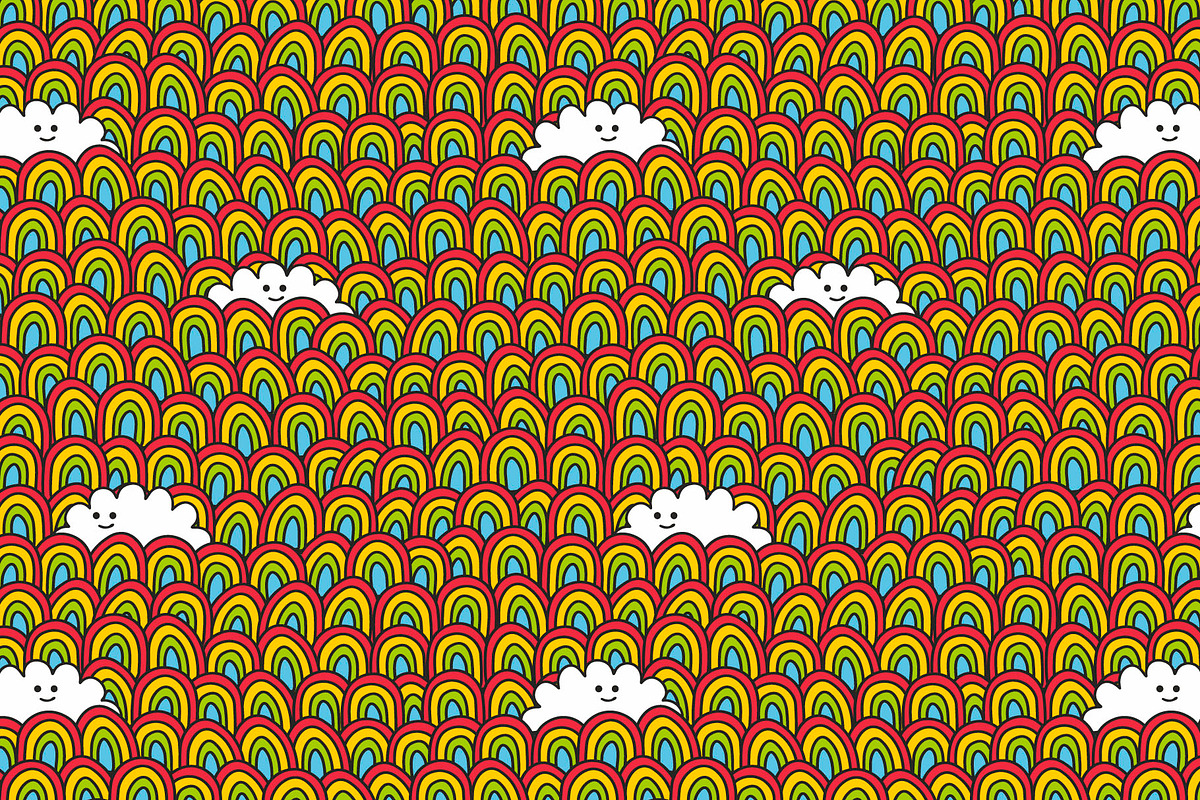 Four seamless patterns, a Pattern Graphic by eka panova (Photo 3 of 5)