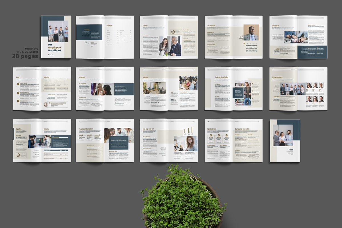 HR / Employee Handbook, a Templates & Theme by StockInDesign (Photo 10 of 10)