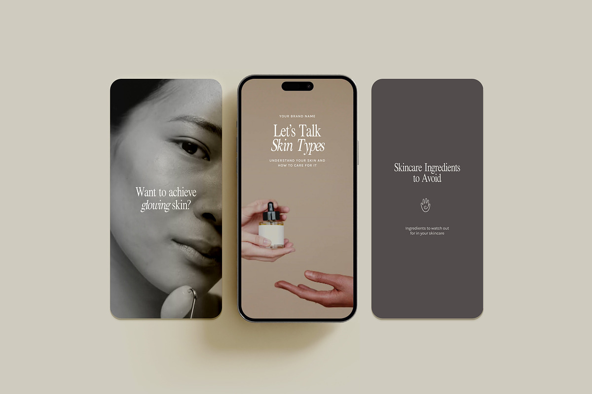 Skincare Reels, a Social Media Template by Willoe Studio (Photo 5 of 10)