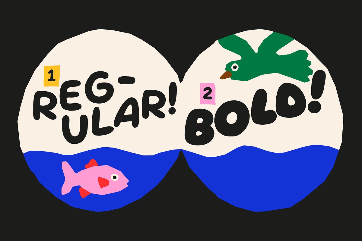 Comic Sands! A Font For Good Times, a Sans Serif Font by Meg Lewis Fun House (Photo 2 of 8)