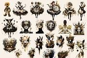 MOST PECULIAR NEW YEAR CLIPART PACK, a Person Illustration by Daring Digies (Thumbnail 6 of 10)