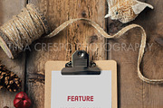Rustic Clipboard Mockup x2, a Mockup by Tina Crespo (Thumbnail 2 of 3)