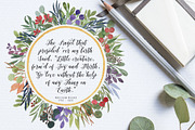 Ellie Bellie + Watercolor Kit, a Script Font by Adam Fathony (Thumbnail 7 of 12)