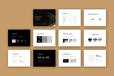 Brand Guide Book Layout, a Shopify Template by MightyDesign