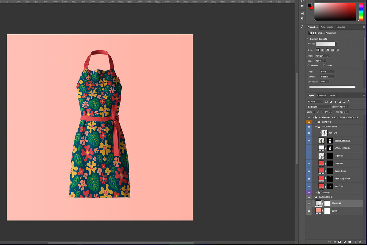 Apron Mockup, a Household Mockup by Carrie Cantwell (Photo 2 of 3)