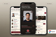 AI Barber Booking & Style Advisor, an UI Kit Template by Pitchlook.Studio (Thumbnail 2 of 4)