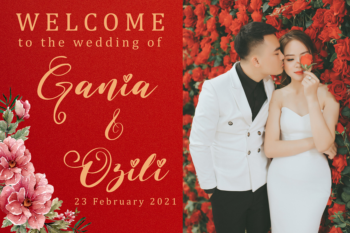 Bridgia Valentine, a Script Font by Aldedesign (Photo 5 of 9)