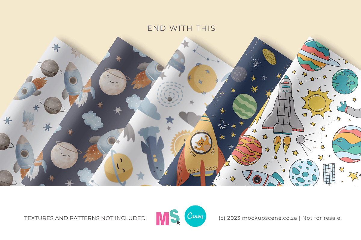 Digital Paper Mockups for Canva, a Mockup by Mockup Scene (Photo 17 of 21)