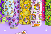 JUICY FRUITS Pop Art Collection XXL, a Food Illustration by Lilli Jemska Studio (Thumbnail 3 of 5)