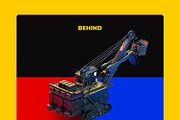24 PSD Heavy Machines Mockup 360 #03, a Product Mockup by ARKS ACADEMY (Thumbnail 5 of 6)
