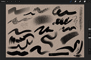 PRO 26 brushes for Procreate, a Brush Add-On by Bluesssatan (Thumbnail 2 of 2)
