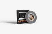Vinyl Record Mockup, a Product Mockup by MrLetters (Thumbnail 3 of 5)