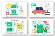 10 Renewable Biofuel Illustration, a Transportation Illustration by denayunebgt (Thumbnail 2 of 4)