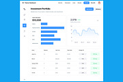 Fintech Dashboard & Financial Analyt, an App Template by nagaredesignstudio (Thumbnail 5 of 5)