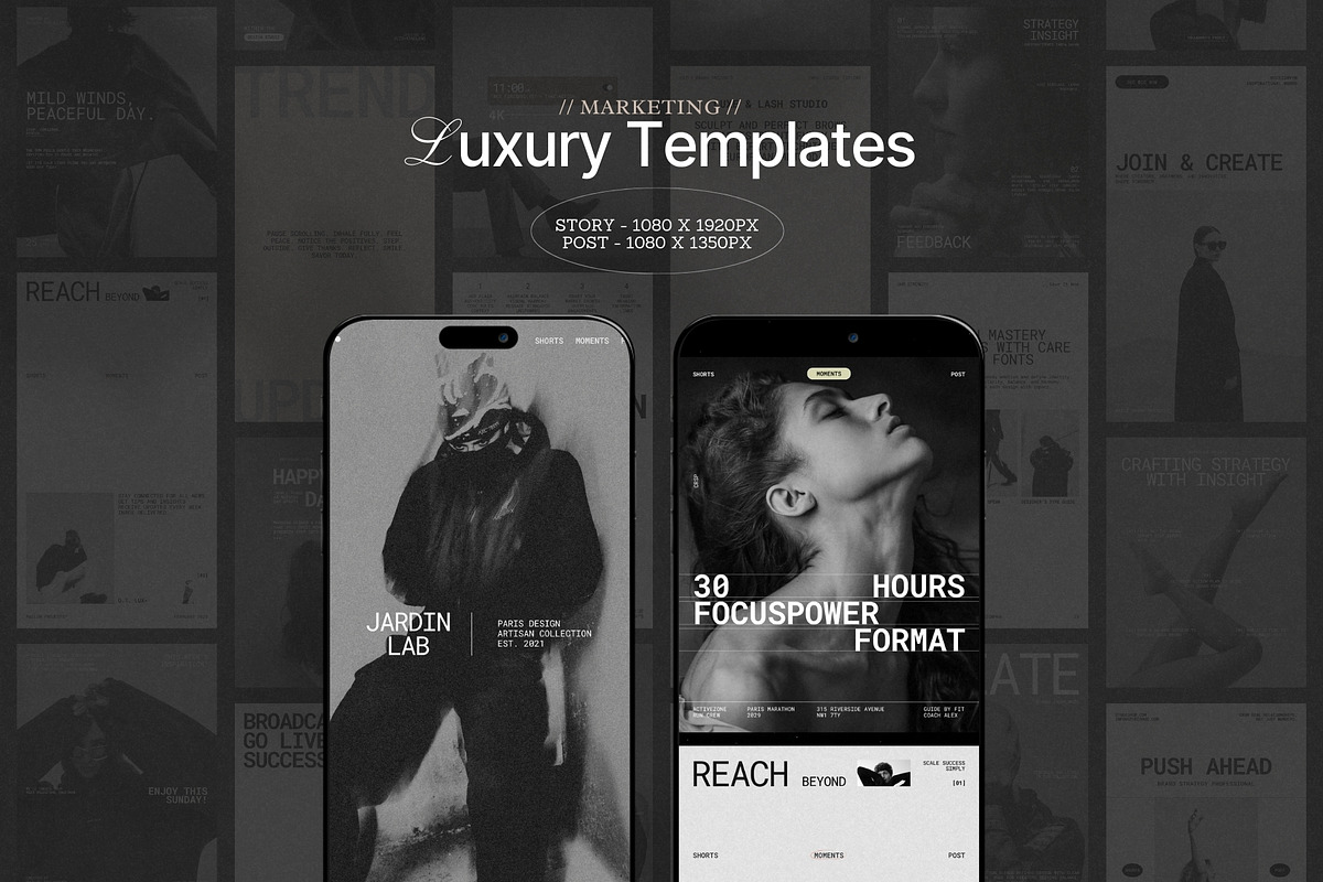 Marketing Post & Story Canva Kit, a Social Media Template by Pixel Grid (Photo 2 of 8)