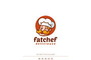 Chef Mascot Logo Design, a Branding & Logo Template by Artnivora.Std (Thumbnail 1 of 4)