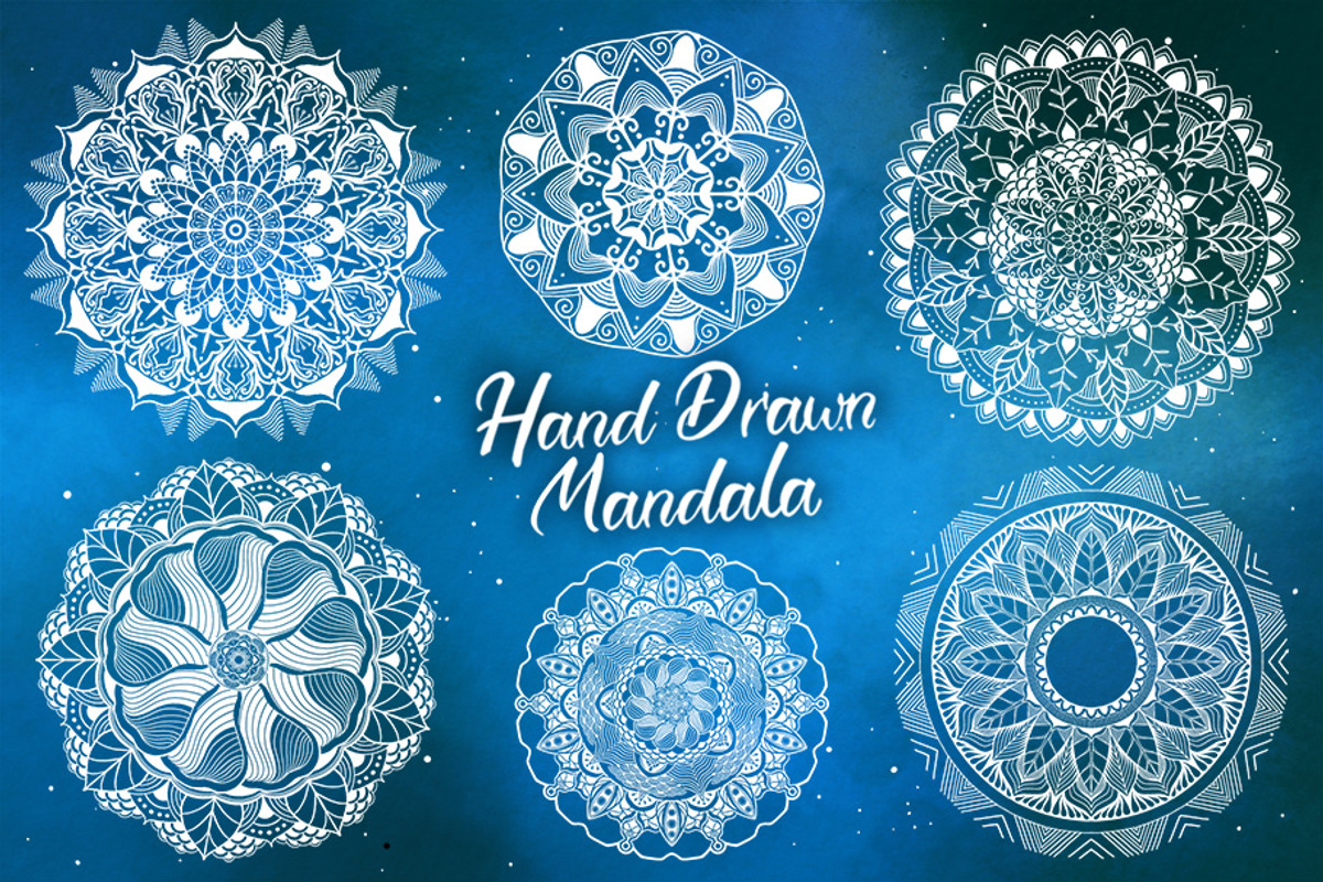 Hand Drawn Mandala, an Object Illustration by Papatongartist (Photo 1 of 8)
