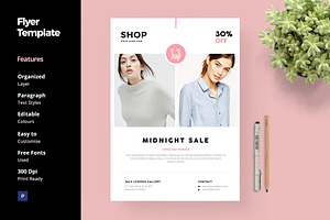 Fashion And Clothing Flyer Template