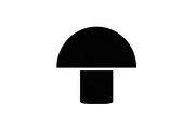 Mushroom Silhouette Bundle, an Illustration by musafir_fashion (Thumbnail 44 of 49)