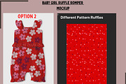 Baby Girl Ruffle Romper Mockup, a Shirt Mockup by Nora Gad (Thumbnail 7 of 21)
