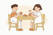 The Art of Sharing Illustration, an Object Graphic by Jump Studio (Thumbnail 12 of 12)