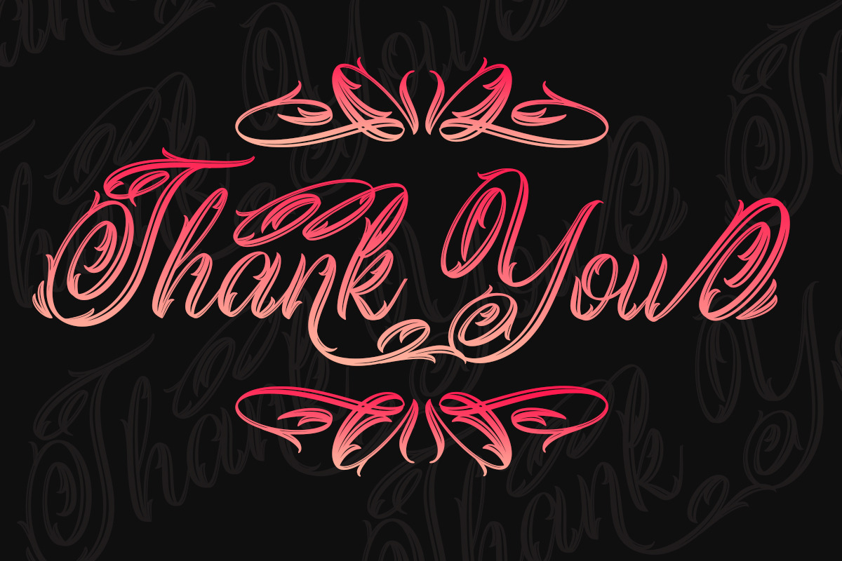 Magical Darkness | Tattoo Font, a Blackletter Font by Barra & Beryl Co. (Photo 8 of 8)