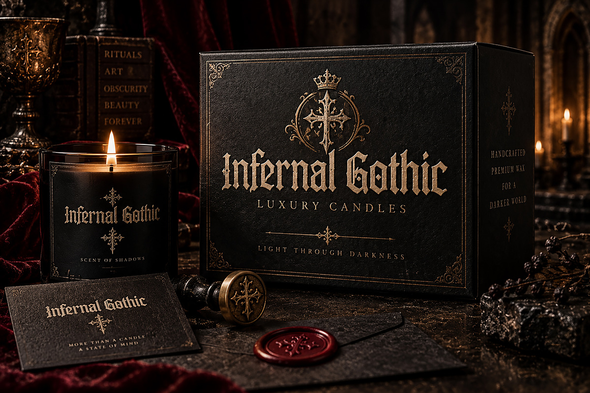 Infernal Gothic, a Blackletter Font by Wow Magic (Photo 3 of 5)