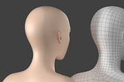 Stylized Female 01 T-Pose Base Mesh, a Characters & Person 3D Model by VK Studio (Thumbnail 15 of 28)
