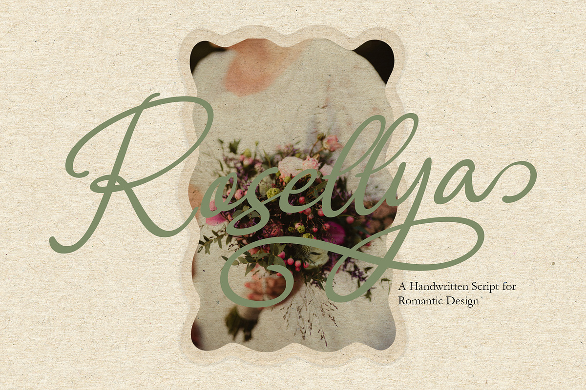 Rosellya - Handwritten Script, a Script Font by Inviline.co (Photo 10 of 10)