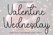 Valentine Wednesday, a Handwritten Font by FreshTypeINK (Thumbnail 1 of 8)