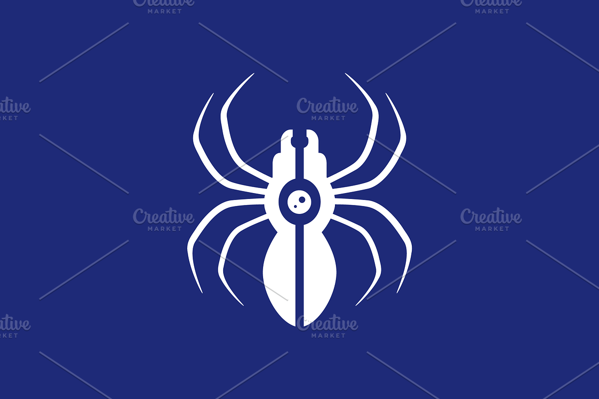 spider insect technology modern logo, a Branding & Logo Template by devastd