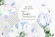 Tender Dandelions, an Object Illustration by Olga Koelsch (Thumbnail 3 of 7)