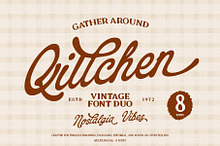Qittchen - Handcrafted Vintage Font