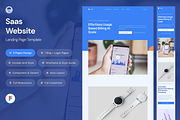 Delta - Saas Website Template, a Landing Page Template by andrisetiawannn (Thumbnail 1 of 8)