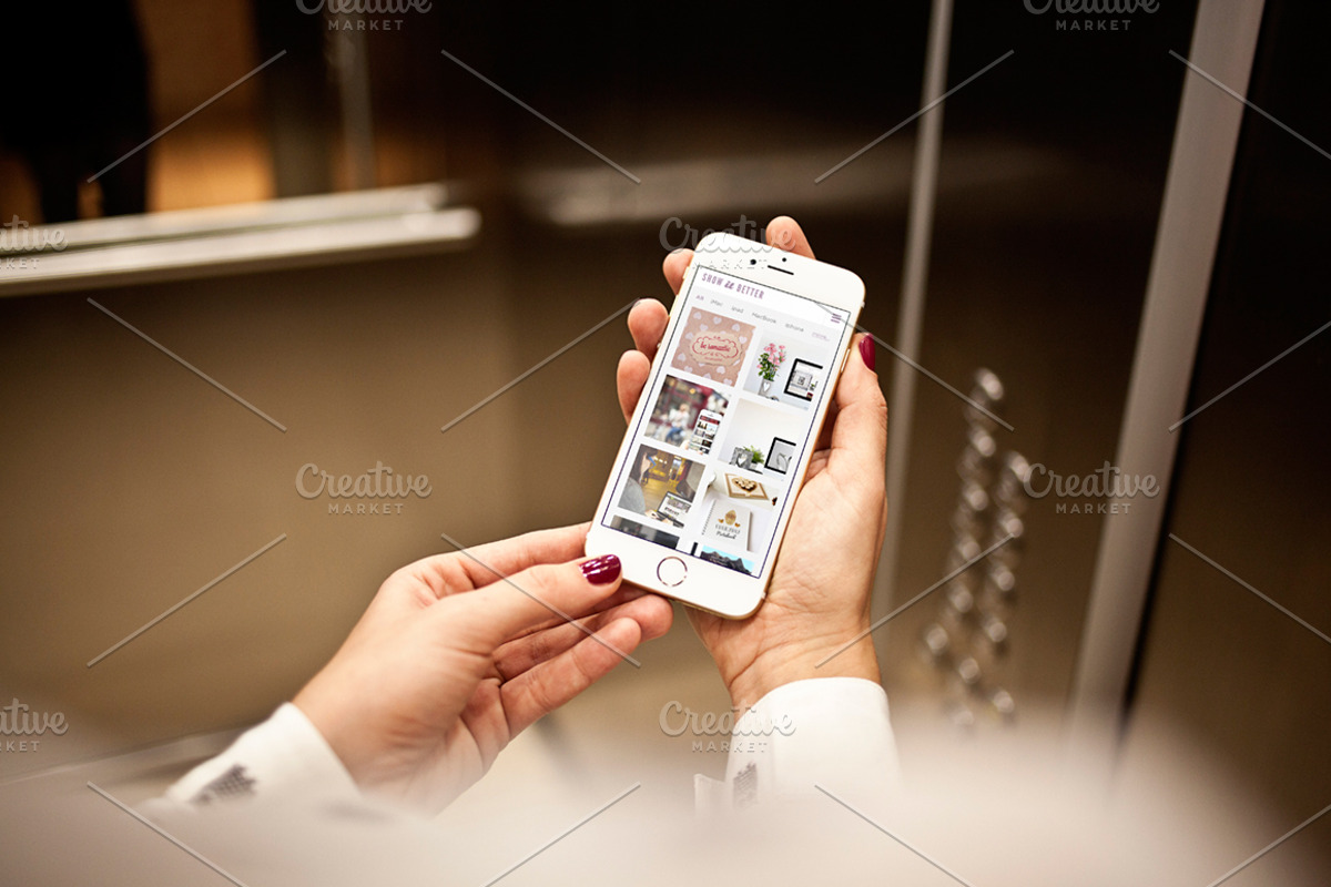 Corporate iPhone6 - 6 mockups, an iPhone Mockup by show it better (Photo 2 of 5)