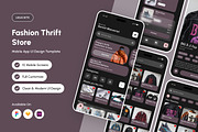 Jecky - Fashion Store App Design, an App Template by productype1 (Thumbnail 1 of 5)