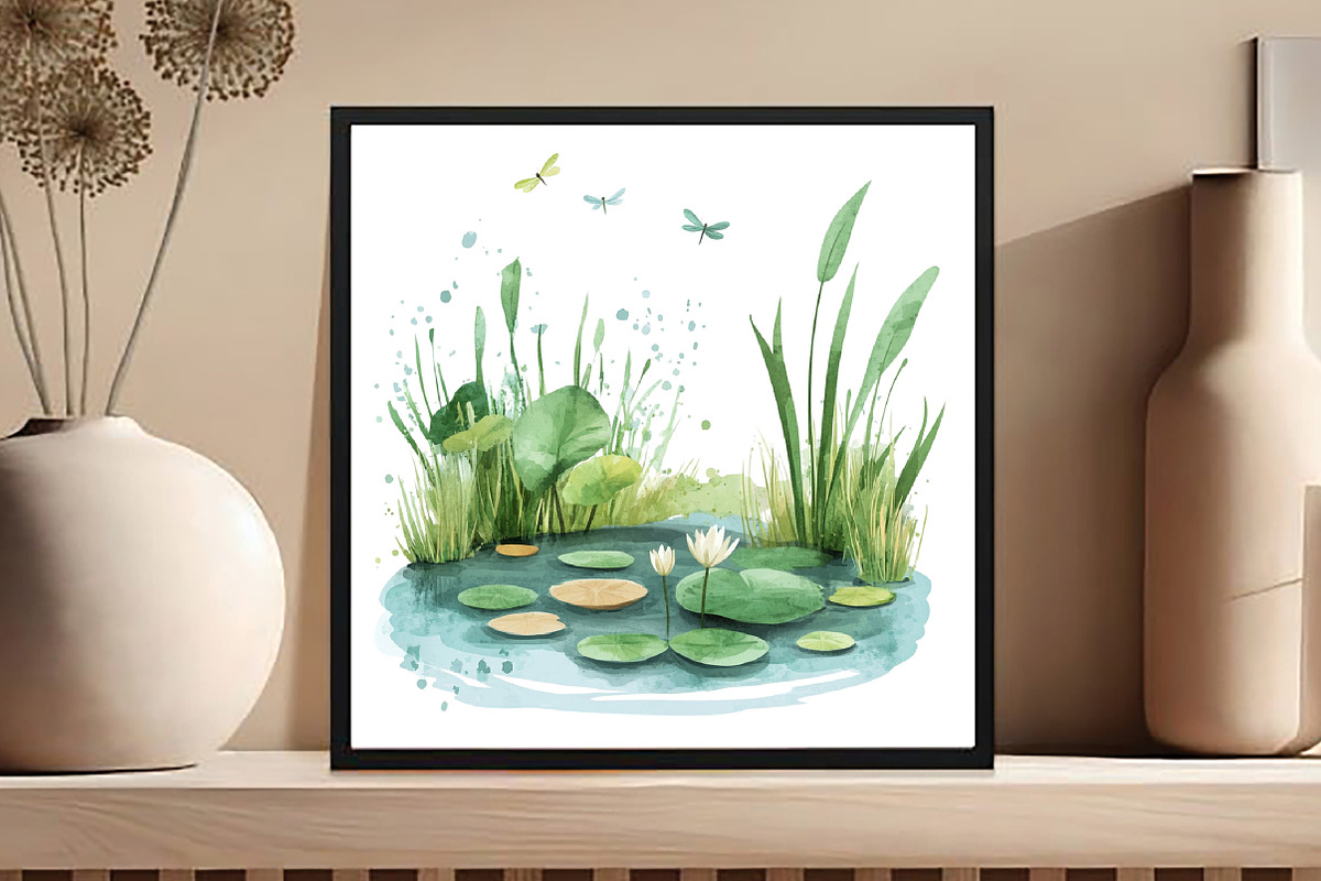 Green Spring Outdoor Clipart, an Illustration by DreamCafeArt (Photo 5 of 5)