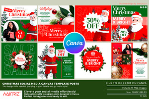 Christmas Canva Template
