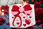 Crochet Nurse Valentine PNG, an Illustration by Canvas Craft (Thumbnail 1 of 7)