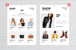 Fashion And Clothing Flyer Template