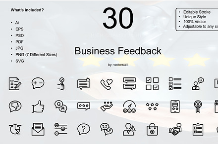 Business Feedback, an Emoji Icon by Vector Stall