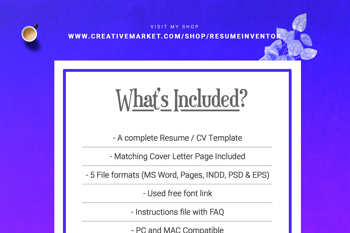 Functional & Chronological Resume, a Resume Template by ResumeInventor (Photo 6 of 6)