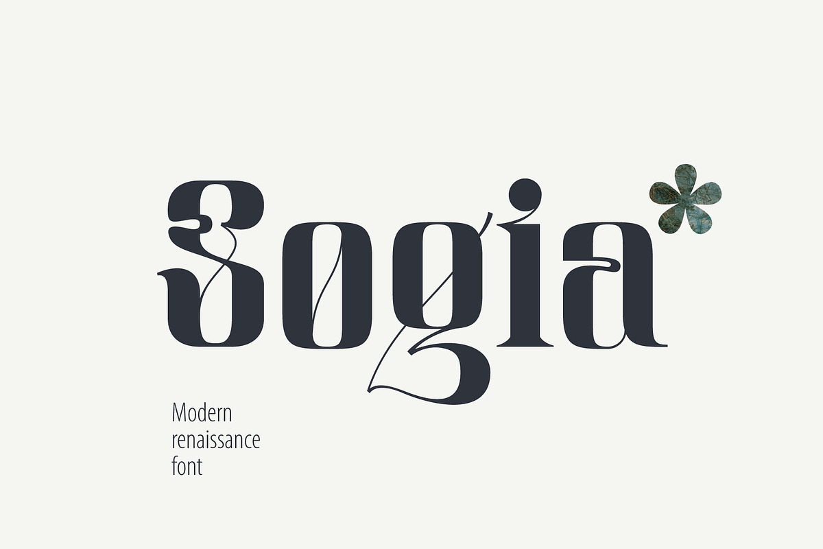 Sogia modern renaissance font, a Serif Font by kaer_shop (Photo 9 of 9)